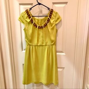 Lime green Antonio Melani dress